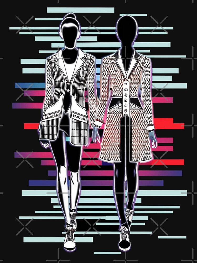 Glitch Glam by HOMEDESIGNPRINT T-Shirts, Hoodie, Sweatshirt | BlankRebels.com (Image 3)