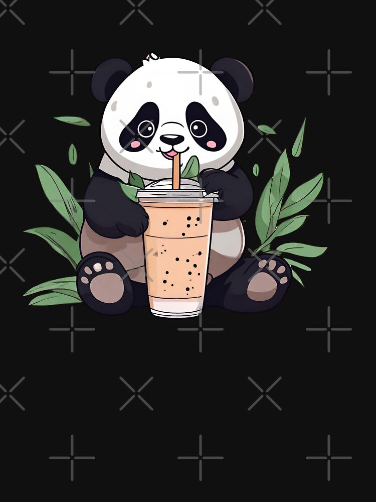 Cute Boba Tea Lover  kawaii panda by Artistusha T-Shirts, Hoodie, Sweatshirt | BlankRebels.com (Image 3)