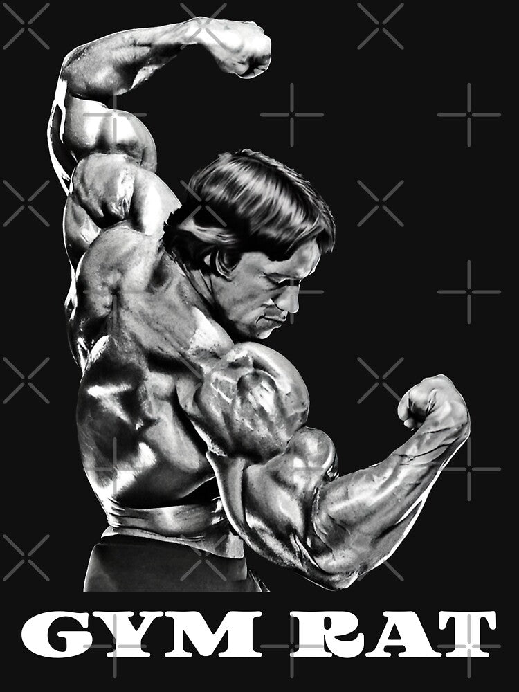 Gym Rat. Arnold Schwarzenegger Fan art. by HuzaifaNaveedh T-Shirts, Hoodie, Sweatshirt | BlankRebels.com (Image 3)