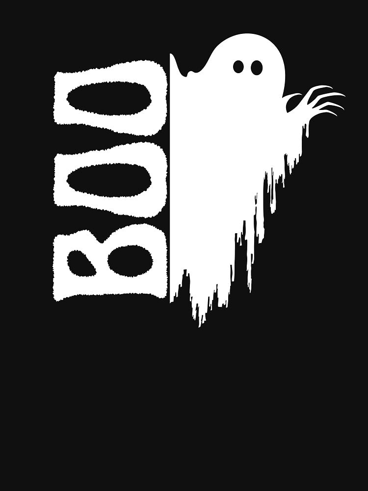 Cute boo ghost design by reka88 T-Shirts, Hoodie, Sweatshirt | BlankRebels.com (Image 3)
