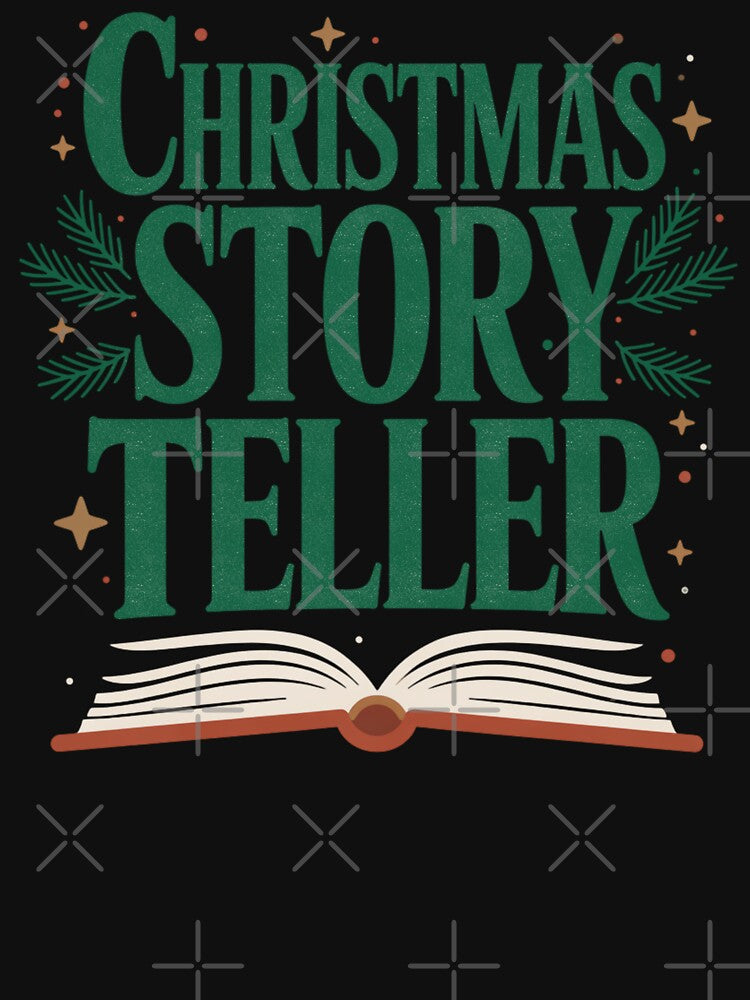 Christmas Story Teller Holiday Reading Design by EnergyMArt