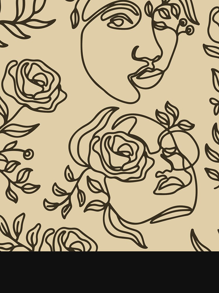 Flower Face by zaher97 T-Shirts, Hoodie, Sweatshirt | BlankRebels.com (Image 3)