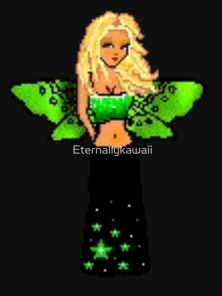 Alt green y2k wings blondie by Eternallykawaii T-Shirts, Hoodie, Sweatshirt | BlankRebels.com (Image 3)
