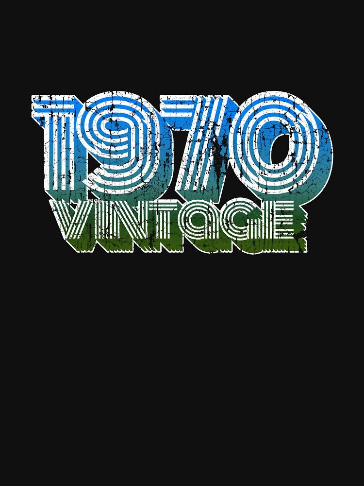 Vintage 70s 48th Birthday T Shirt Oldschool 1970 Mom Gift by roarr Hoodie, Sweatshirt | BlankRebels.com (Image 3)