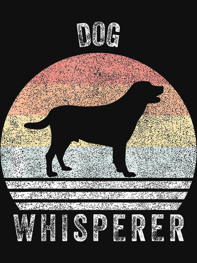 Retro Dog Whisperer Sunset Vintage Pet Lover Gift By Merch, Limited Edition, Perfect Gift For You A by Timothy... (Image 3)