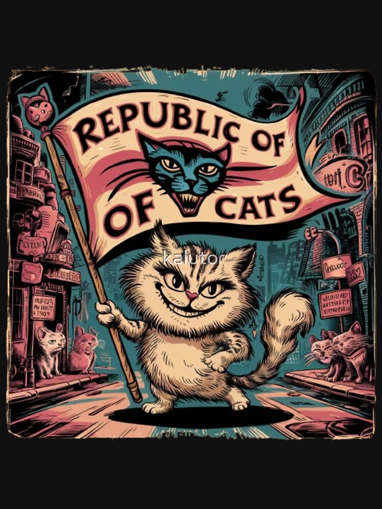 Republic of Cats by kalutor T-Shirts, Hoodie, Sweatshirt | BlankRebels.com (Image 3)