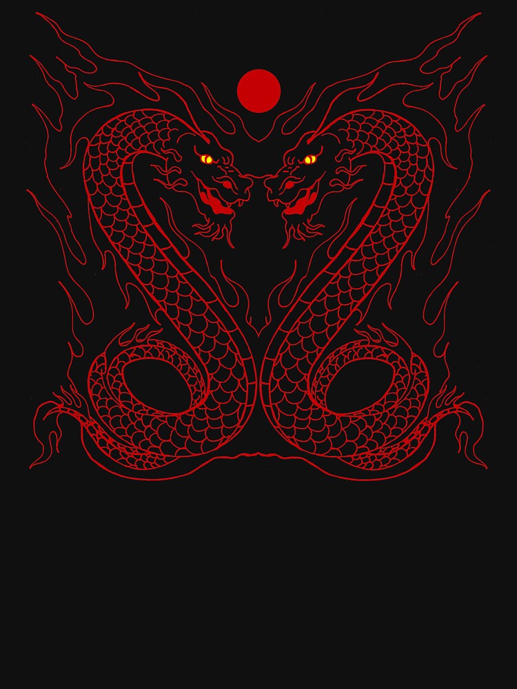 dragons heart, asian dragon, chinese dragon, japanese dragon, tattoo dragons by baingraphics T-Shirts, Hoodie,... (Image 3)