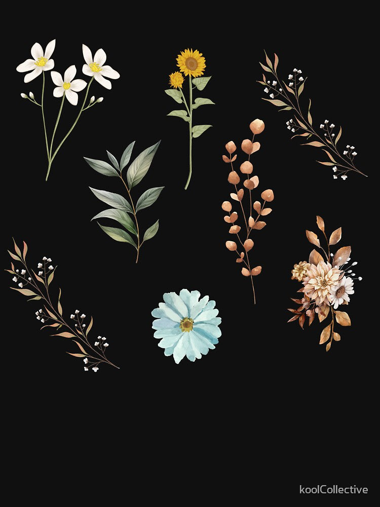 Aesthetic Flowers specialy for Journal by koolCollective T-Shirts, Hoodie, Sweatshirt | BlankRebels.com (Image 3)