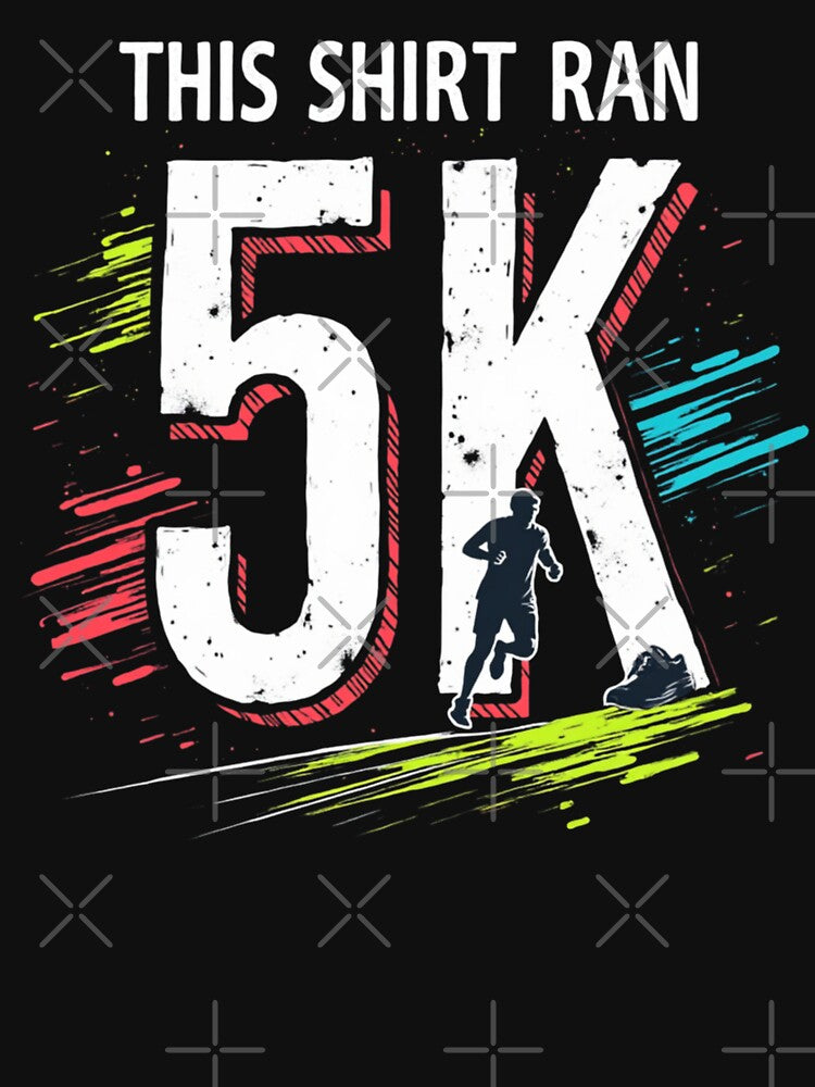 This Shirt Ran 5K (5K Running) by PerkzPrints Hoodie, Sweatshirt | BlankRebels.com (Image 3)