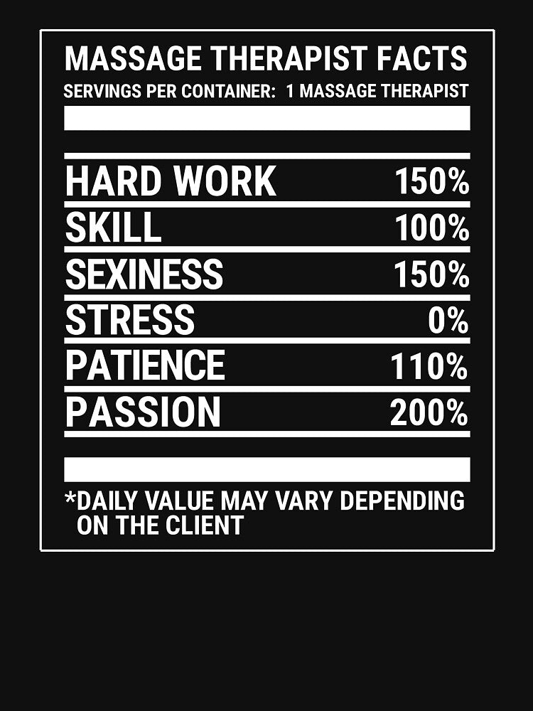 Funny Massage Therapist Facts Therapy Gift T-shirt by zcecmza Hoodie, Sweatshirt | BlankRebels.com (Image 3)