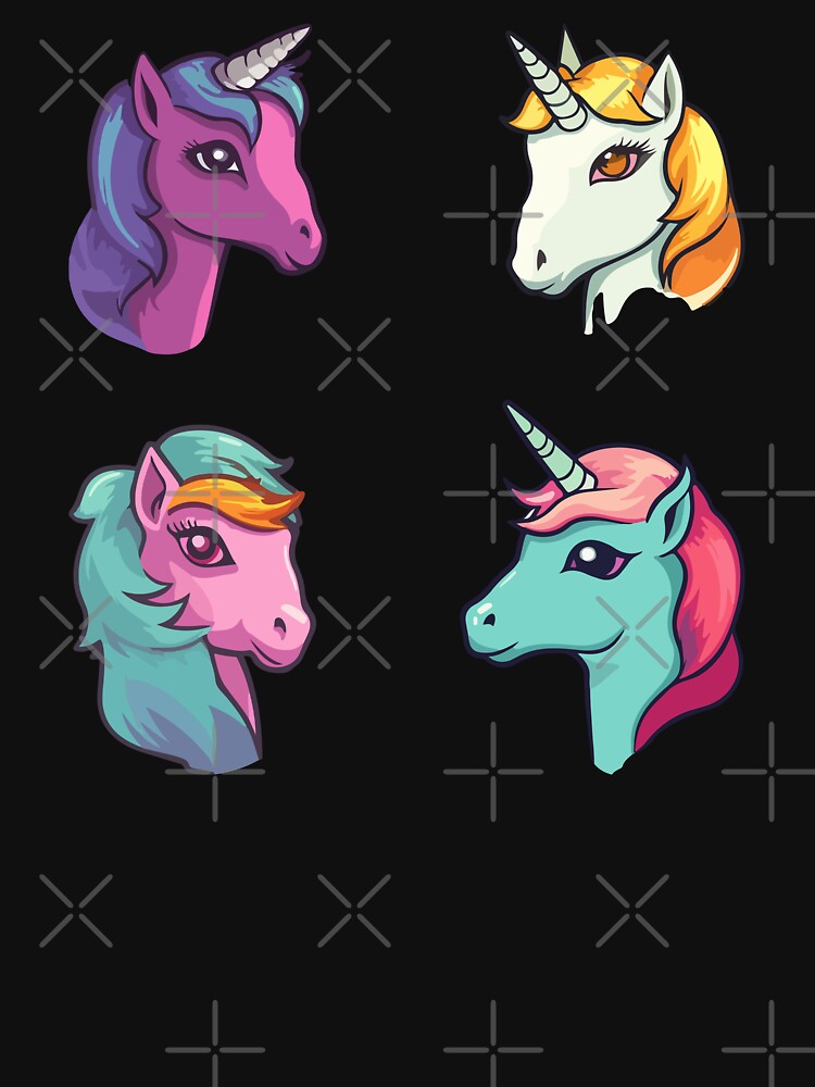 Unicorns by StickerWorlds T-Shirts, Hoodie, Sweatshirt | BlankRebels.com (Image 3)