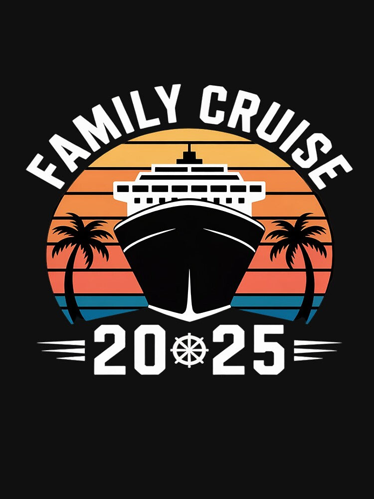 Family Cruise 2025 Vacation Trip Cruising Family Matching by BiellaSar T-Shirts, Hoodie, Sweatshirt (Image 3)