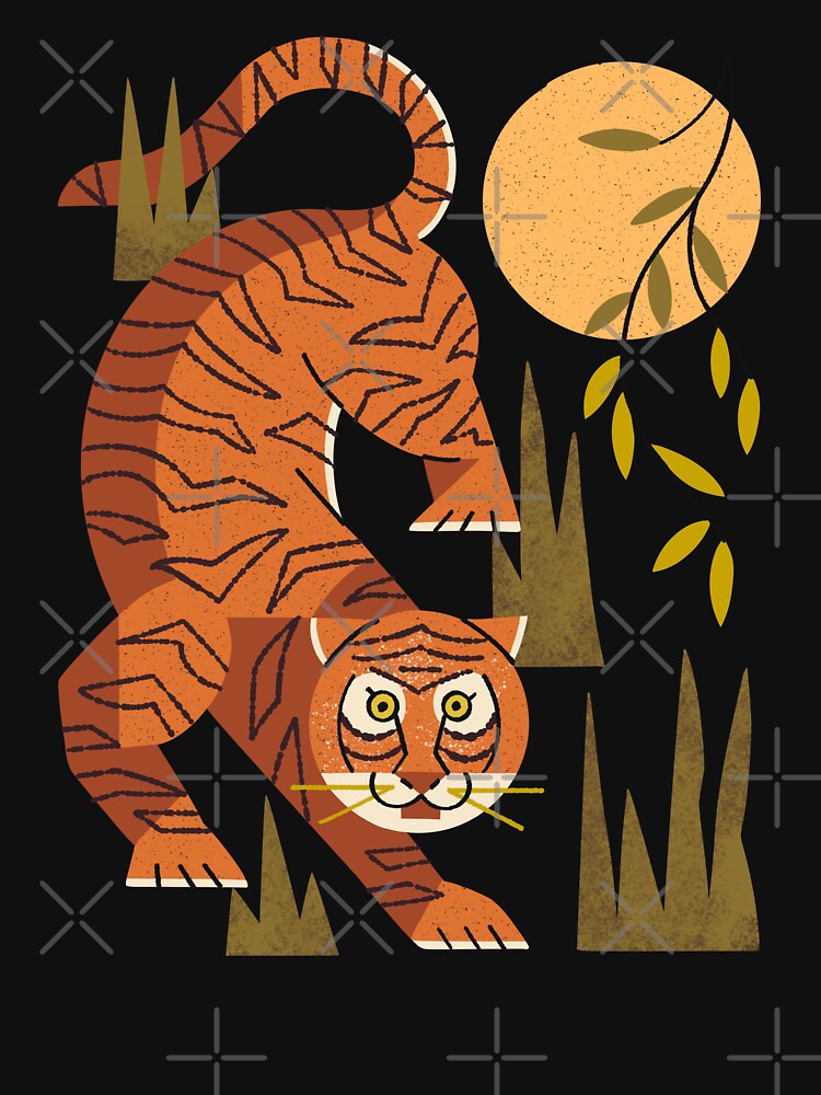 Tiger Moon by Renea L Thull T-Shirts, Hoodie, Sweatshirt | BlankRebels.com (Image 3)