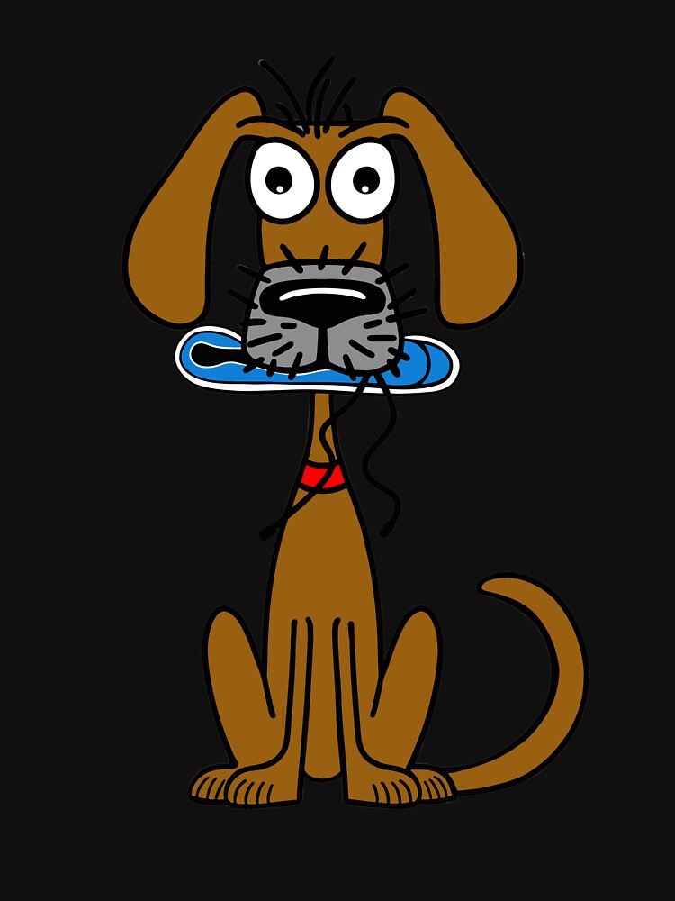 Funny Dog Holding A Shoe by Sartoris Art T-Shirts, Hoodie, Sweatshirt | BlankRebels.com (Image 3)