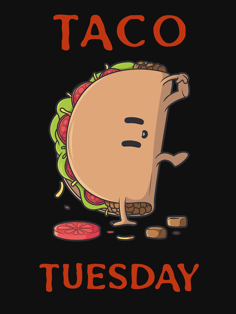 Taco Tuesday Breakdance by Arva-Designs T-Shirts, Hoodie, Sweatshirt | BlankRebels.com (Image 3)