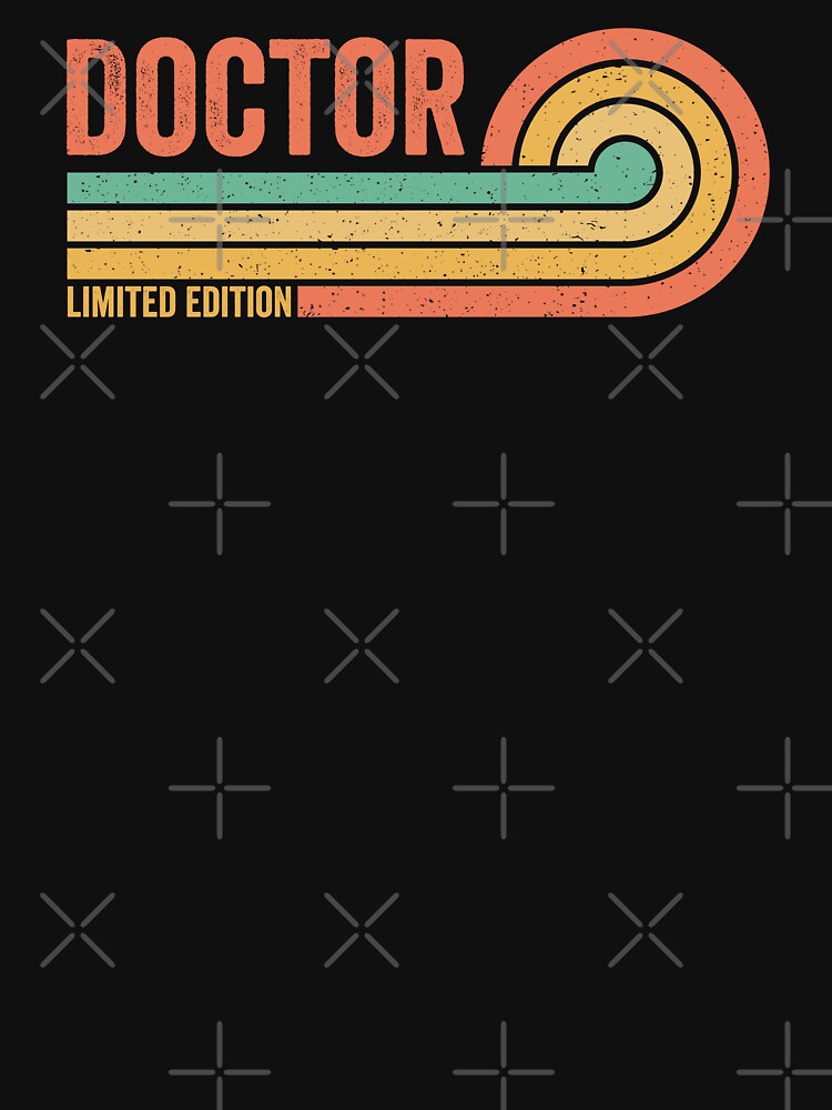 Doctor Limited Edition Retro Doctor by RareBunny T-Shirts, Hoodie, Sweatshirt | BlankRebels.com (Image 3)