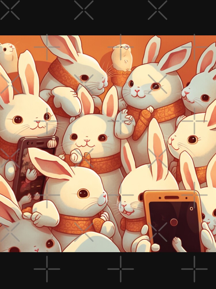 Chinese New Year: t-shirts with happy rabbit designs by BeerBot Hoodie, Sweatshirt | BlankRebels.com (Image 3)