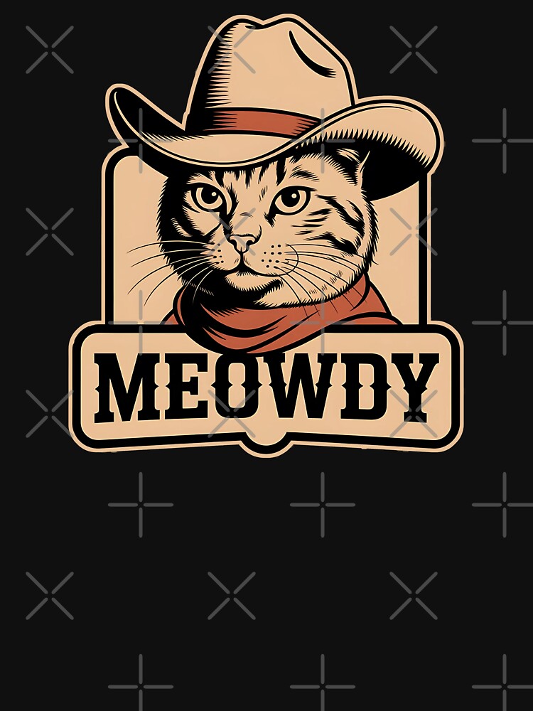 Meowdy Cat by casualVisions T-Shirts, Hoodie, Sweatshirt | BlankRebels.com (Image 3)
