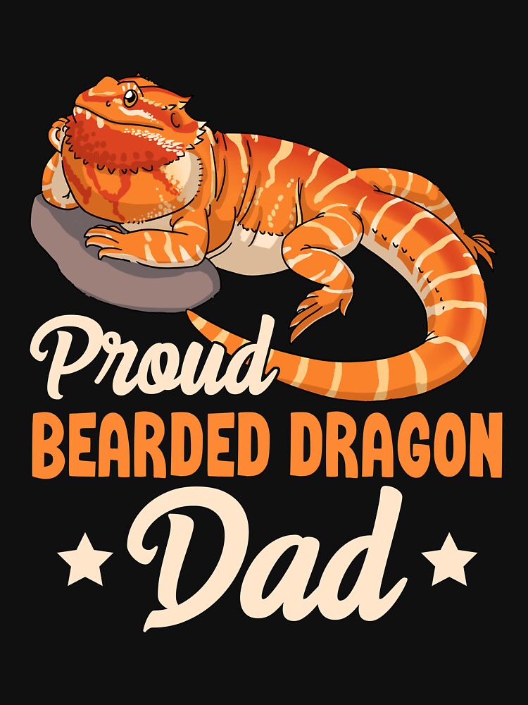 Proud Bearded Dragon Dad Lizard, Dad Shirt by kibbeegaddisi Hoodie, Sweatshirt | BlankRebels.com (Image 3)