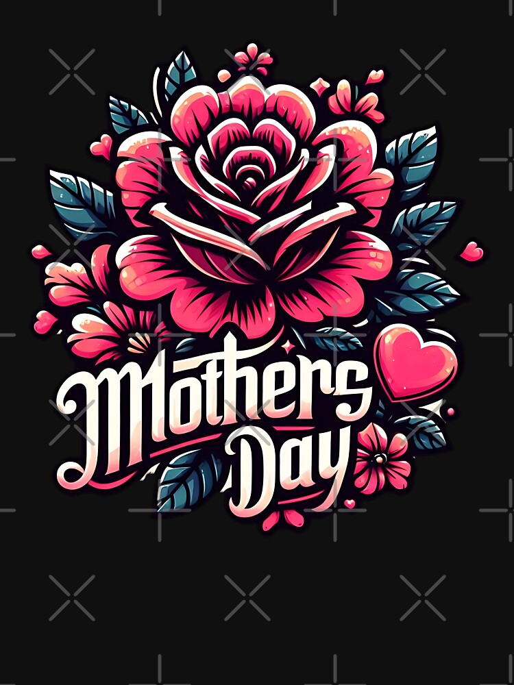 HAPPY MOTHER'S DAY : cute gift to your mother or sibling, mother's day gift, gifts for mom Long Sleeve T-Shirt by NCNGDESIGN