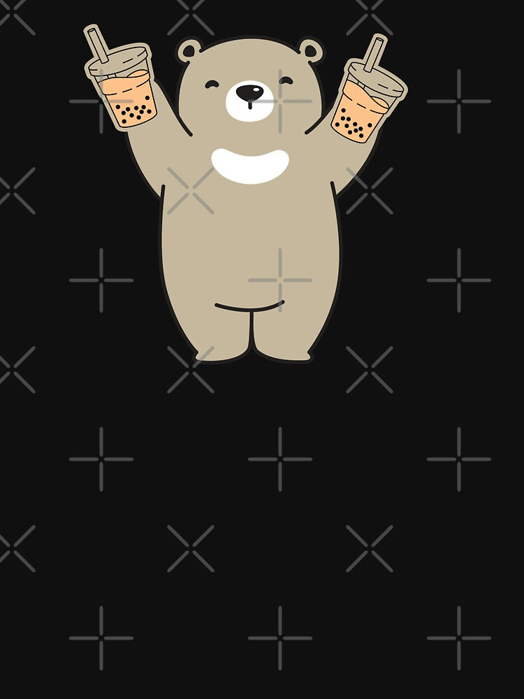 Polar bear loves boba by Artistusha T-Shirts, Hoodie, Sweatshirt | BlankRebels.com (Image 3)