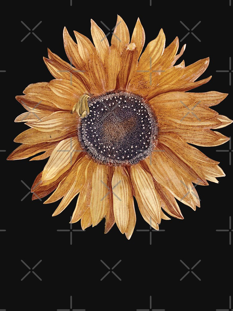 Sunflower | botanical print by LaMadeleine T-Shirts, Hoodie, Sweatshirt | BlankRebels.com (Image 3)