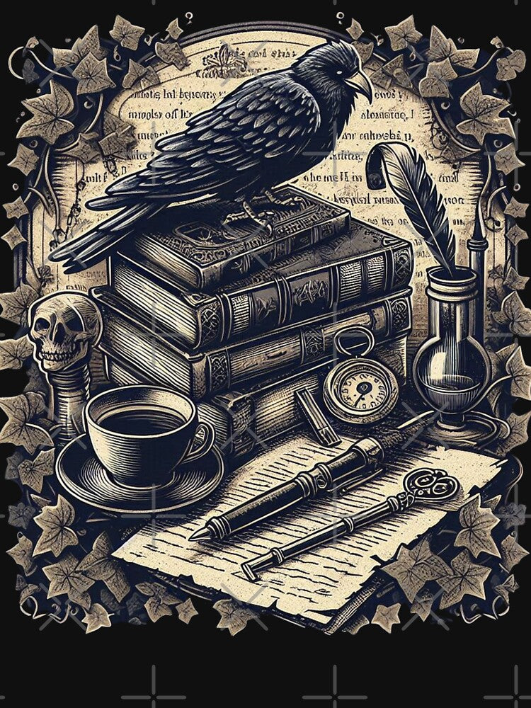 Dark Academia by Myra365Art T-Shirts, Hoodie, Sweatshirt | BlankRebels.com (Image 3)