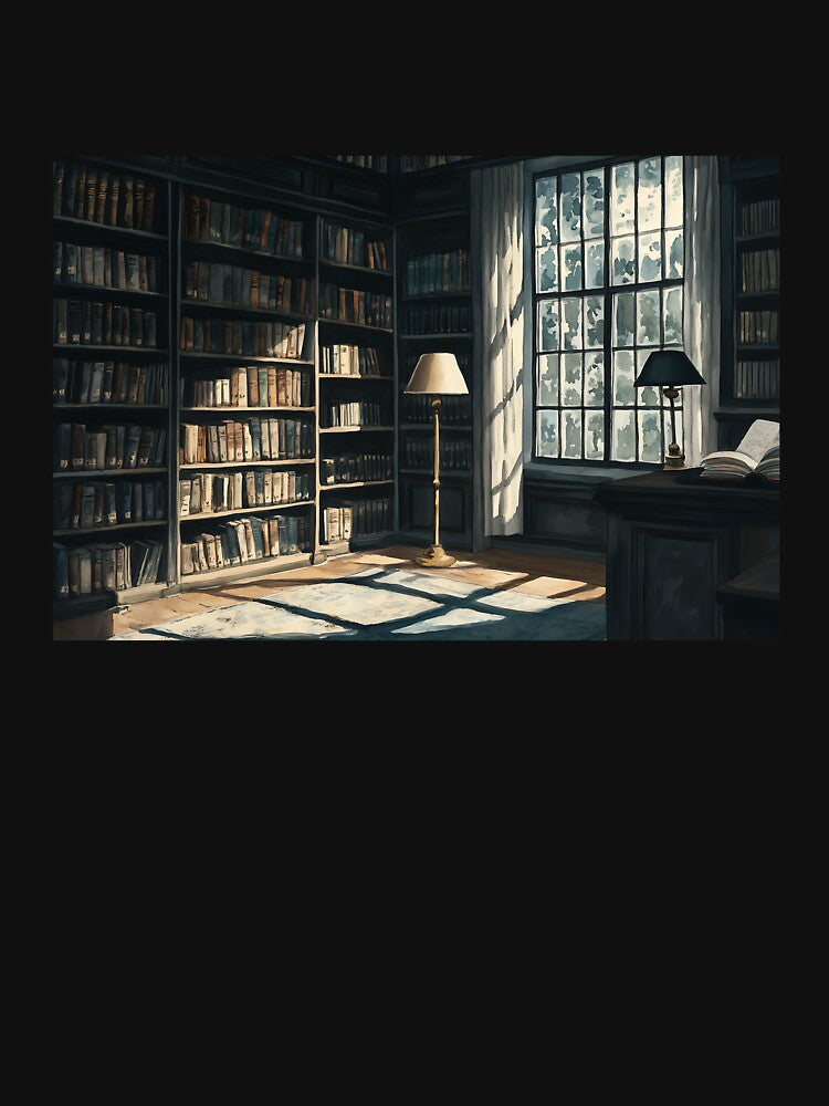 Light Academia Aesthetic: Classic Novels in Sunlight by bapupa T-Shirts, Hoodie, Sweatshirt | BlankRebels.com (Image 3)