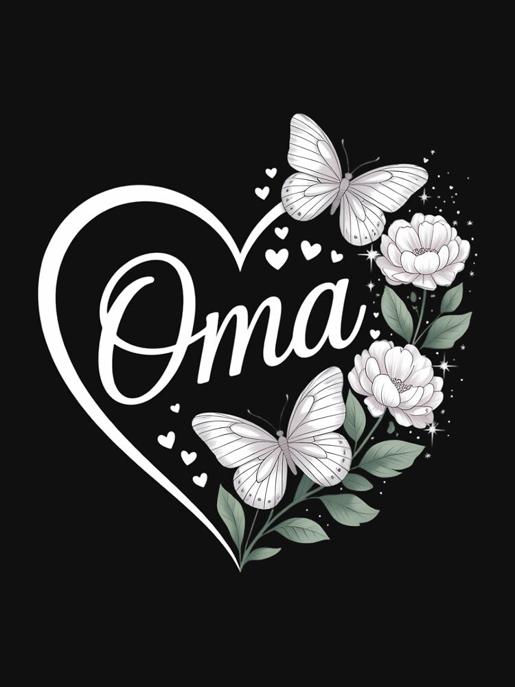 Oma Heart Grandma Women German Mother's Day by LorenzaStamm T-Shirts, Hoodie, Sweatshirt | BlankRebels.com (Image 3)