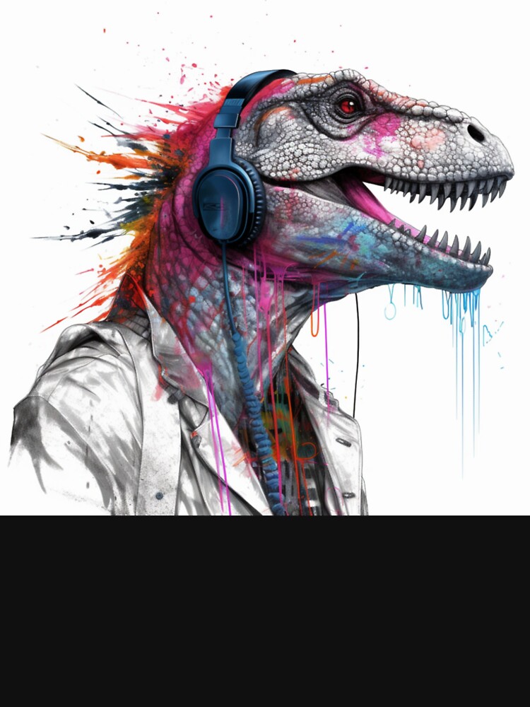 DJ Saur by TheeDigitalDen T-Shirts, Hoodie, Sweatshirt | BlankRebels.com (Image 2)