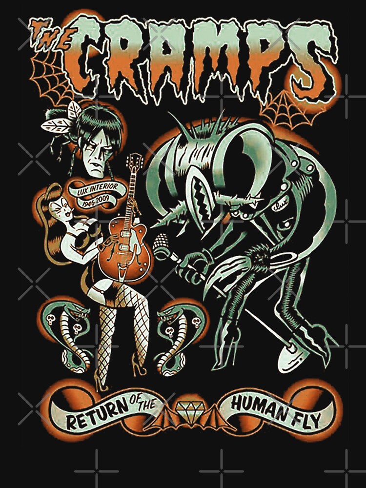 Cramps Psychobilly by lahcen0102 T-Shirts, Hoodie, Sweatshirt | BlankRebels.com (Image 3)