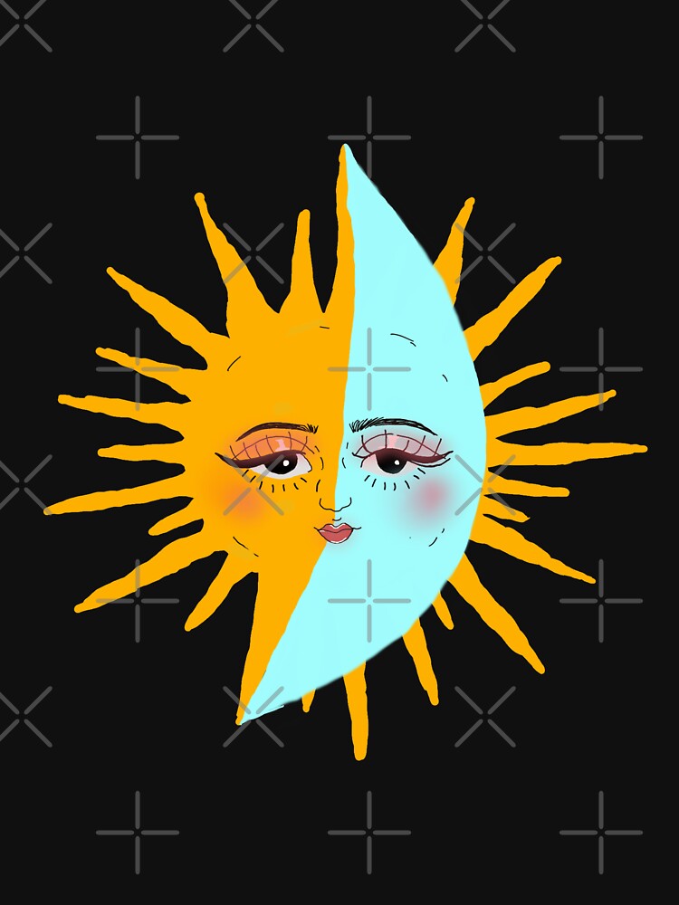 Feminine sun moon by Mermaidssparkle T-Shirts, Hoodie, Sweatshirt | BlankRebels.com (Image 3)