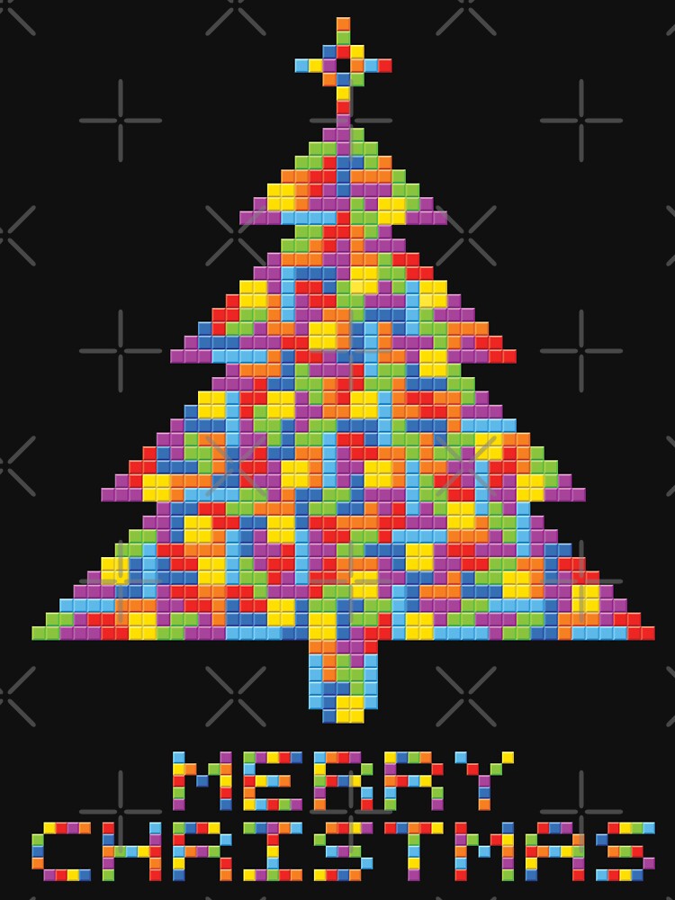 Christmas Block Tree by everinseason T-Shirts, Hoodie, Sweatshirt | BlankRebels.com (Image 3)