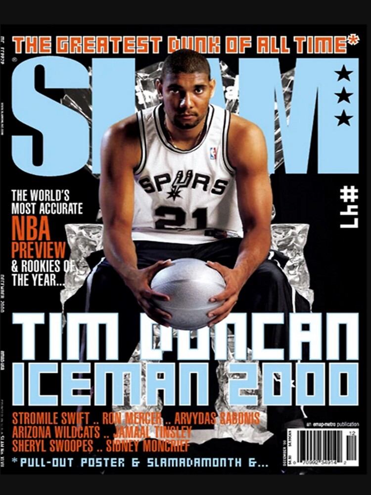 Tim Duncan vintage SLAM by KyraBarrows T-Shirts, Hoodie, Sweatshirt | BlankRebels.com (Image 3)