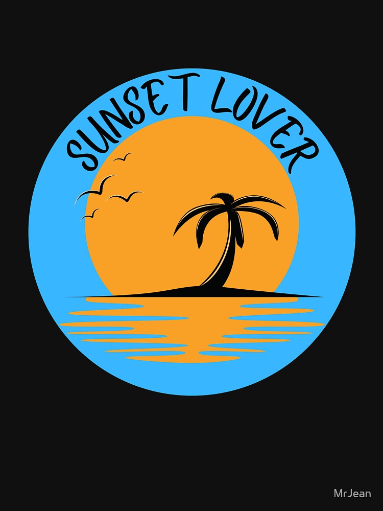 Sunset lover #Vacation by MrJean T-Shirts, Hoodie, Sweatshirt | BlankRebels.com (Image 3)