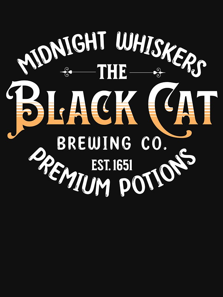Funny Black Cat Halloween Potions by onthemovedesign T-Shirts, Hoodie, Sweatshirt | BlankRebels.com (Image 3)