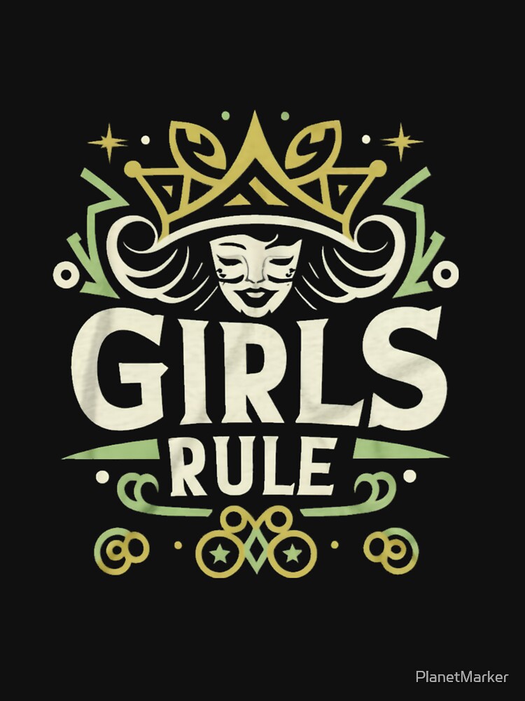 Girls Rule by PlanetMarker T-Shirts, Hoodie, Sweatshirt | BlankRebels.com (Image 3)