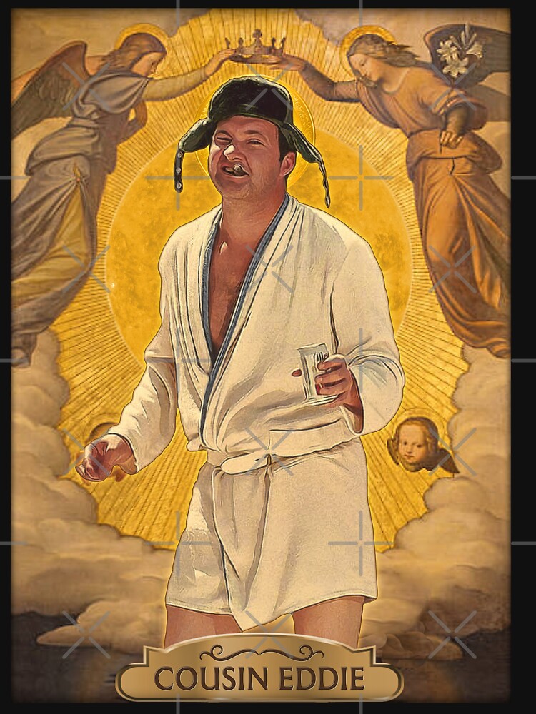 Saint Cousin Eddie // Christmas Vacation Fan Art by acquiesce13 T-Shirts, Hoodie, Sweatshirt | BlankRebels.com (Image 3)