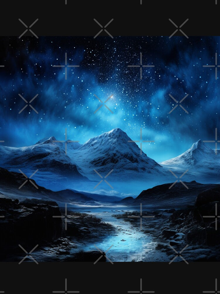 Fantasy Landscape - Winter Solstice by Fantasy Masterpiece T-Shirts, Hoodie, Sweatshirt | BlankRebels.com (Image 3)