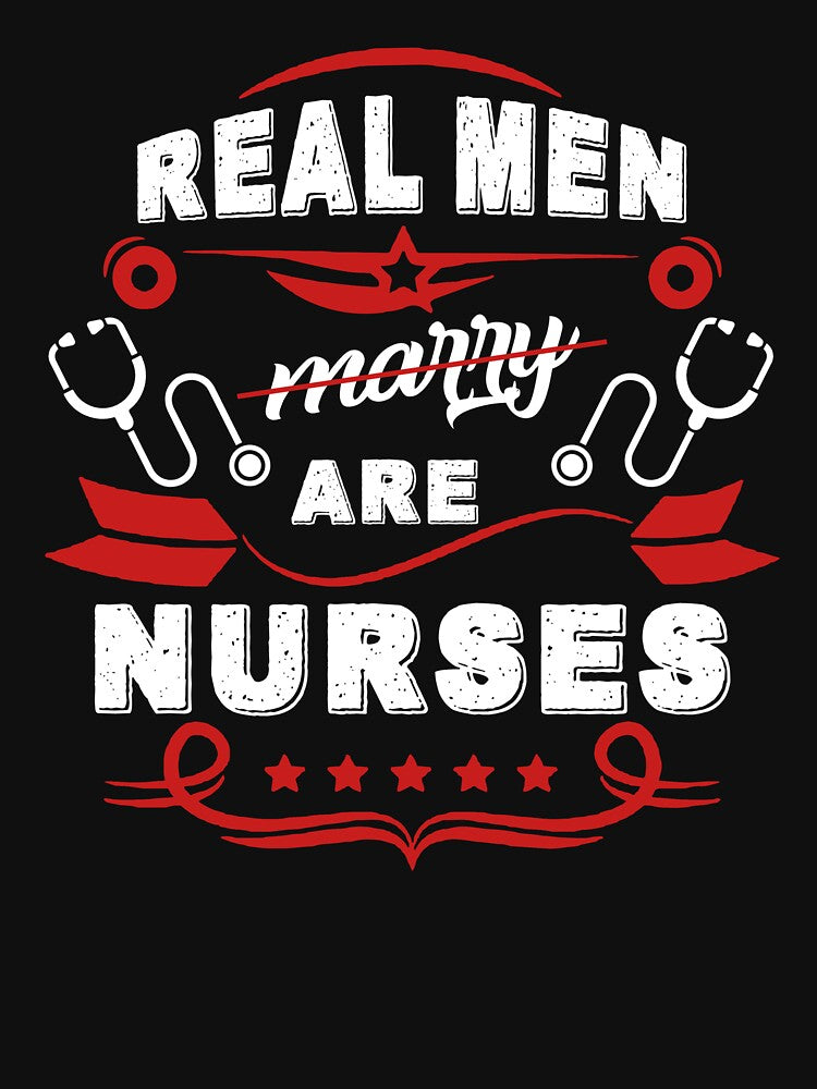 Nurse - Real Men Are Nurses by UnknownArtistt T-Shirts, Hoodie, Sweatshirt | BlankRebels.com (Image 3)