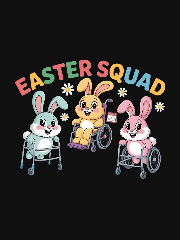 Therapy Easter Squad Easter Bunny, Occupational Therapist Easter by CruelShadesSt T-Shirts, Hoodie, Sweatshirt (Image 3)