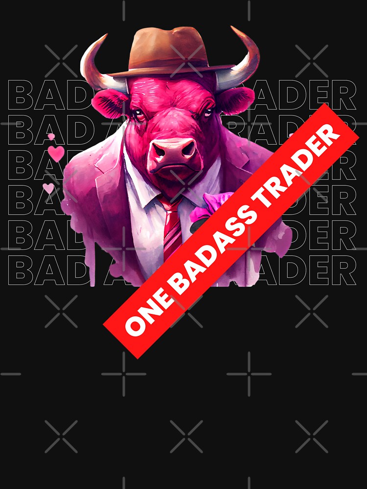 Cute gift for boyfriend, Unique gift for stock market and options trader, Day Trading gift, Bad Ass Trader by... (Image 3)