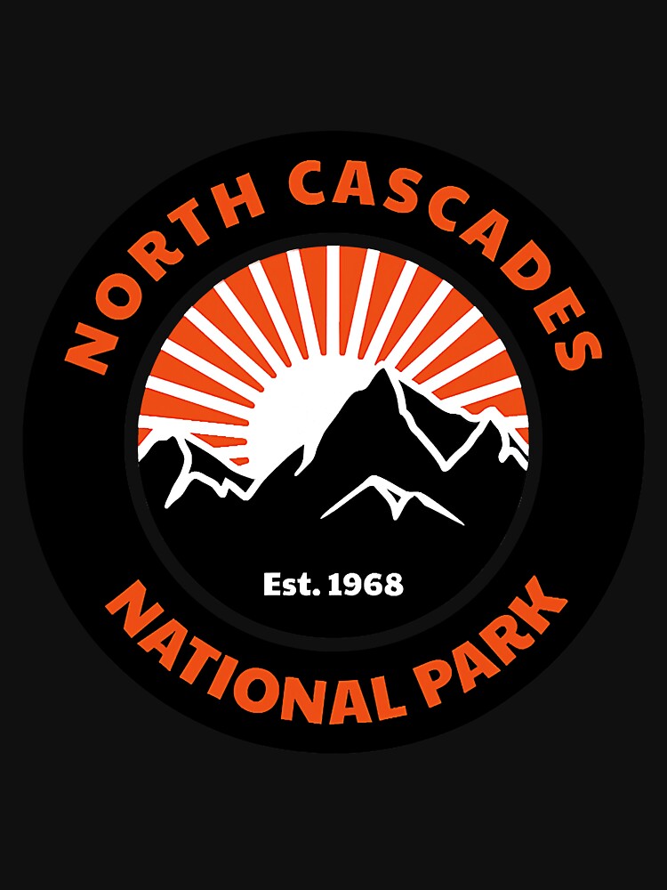North Cascades National Park Mountain by BundlerVq T-Shirts, Hoodie, Sweatshirt | BlankRebels.com (Image 3)