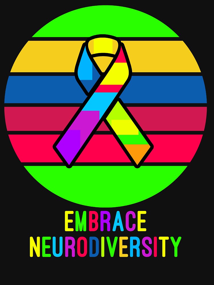 Embrace Neurodiversity Awareness by Color-Sparkle T-Shirts, Hoodie, Sweatshirt | BlankRebels.com (Image 3)