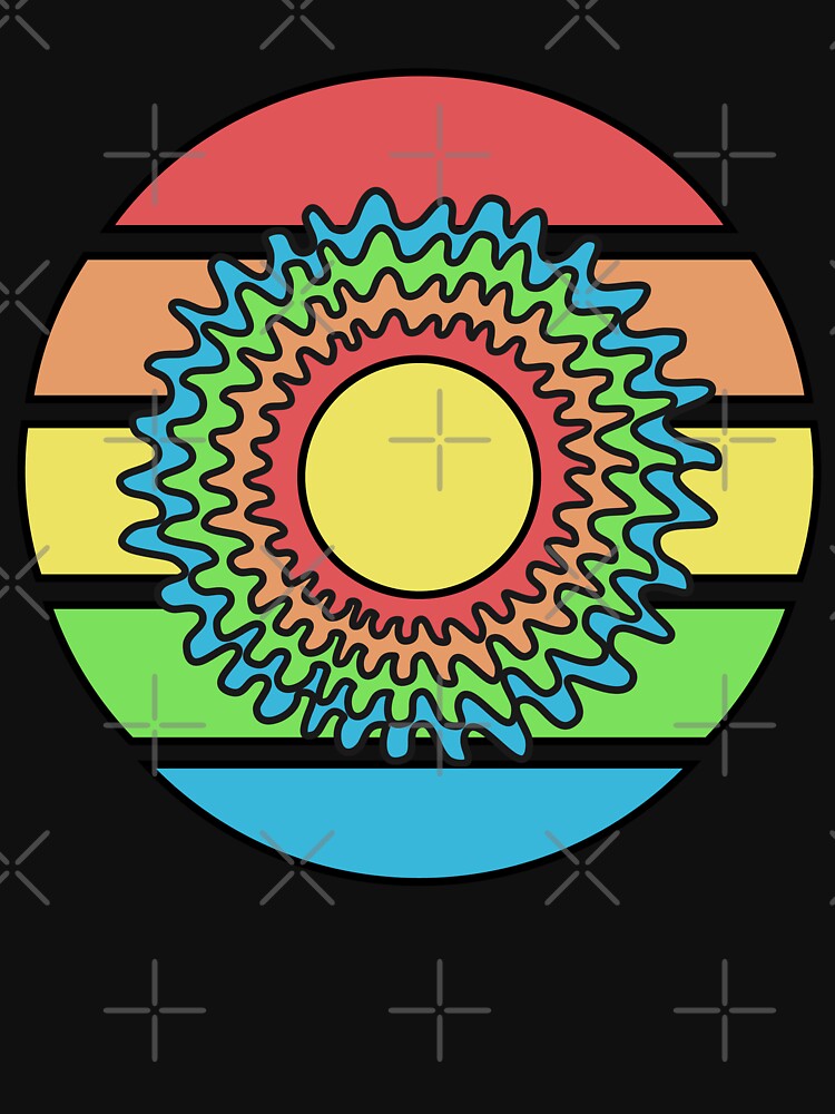 Sunset t-shirt design by zouhairchnafa Hoodie, Sweatshirt | BlankRebels.com (Image 3)