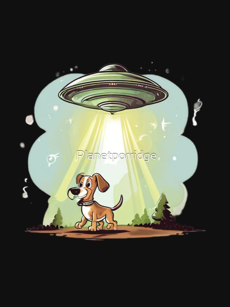 Aliens abducting a Dog by Planetporridge T-Shirts, Hoodie, Sweatshirt | BlankRebels.com (Image 3)