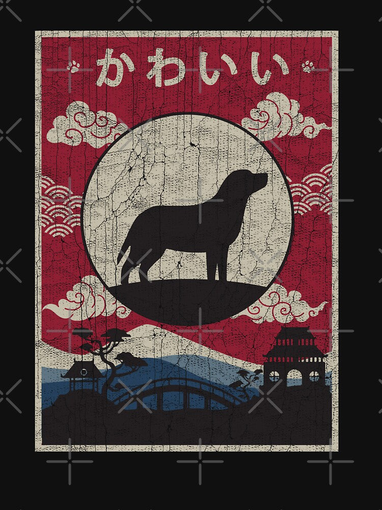 Japanese Labrastaff Kawaii by rafaeltto T-Shirts, Hoodie, Sweatshirt | BlankRebels.com (Image 3)