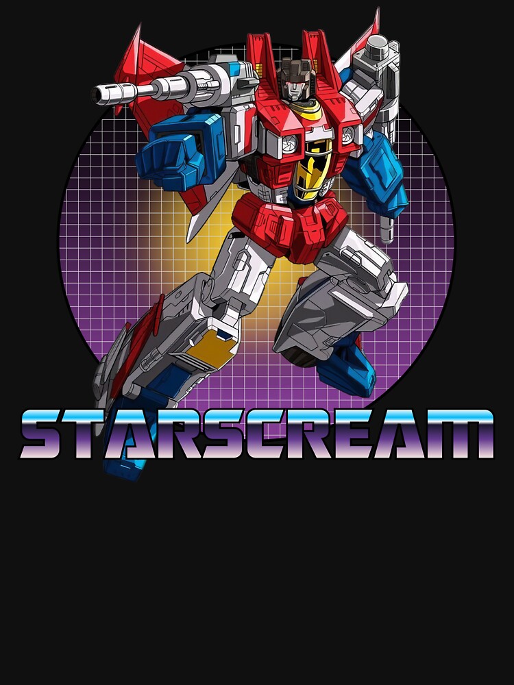 ⭐Starscream G1 Classic Robot V2⭐ by Retr0Tshirts