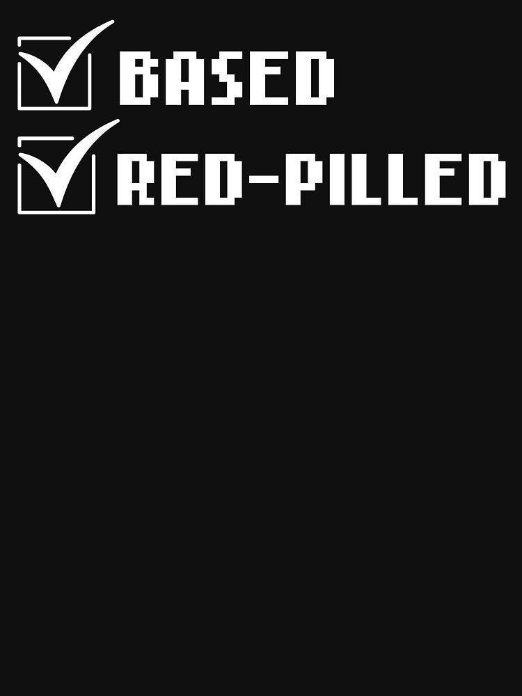 Vintage Red Pilled funny typography by garniturex T-Shirts, Hoodie, Sweatshirt | BlankRebels.com (Image 3)