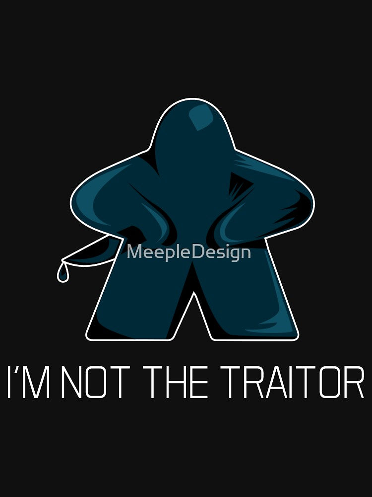 Social Deduction I'm Not The Traitor Meeple Graphic- Board Game - Tabletop Gaming by MeepleDesign T-Shirts,... (Image 3)